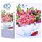 Diamond Dotz at Home Floral Tea Cup Diamond Painting Kits for Adults - Diamond Art Kits a Relaxing Creative Craft Kit with Dotz Gems 16x16